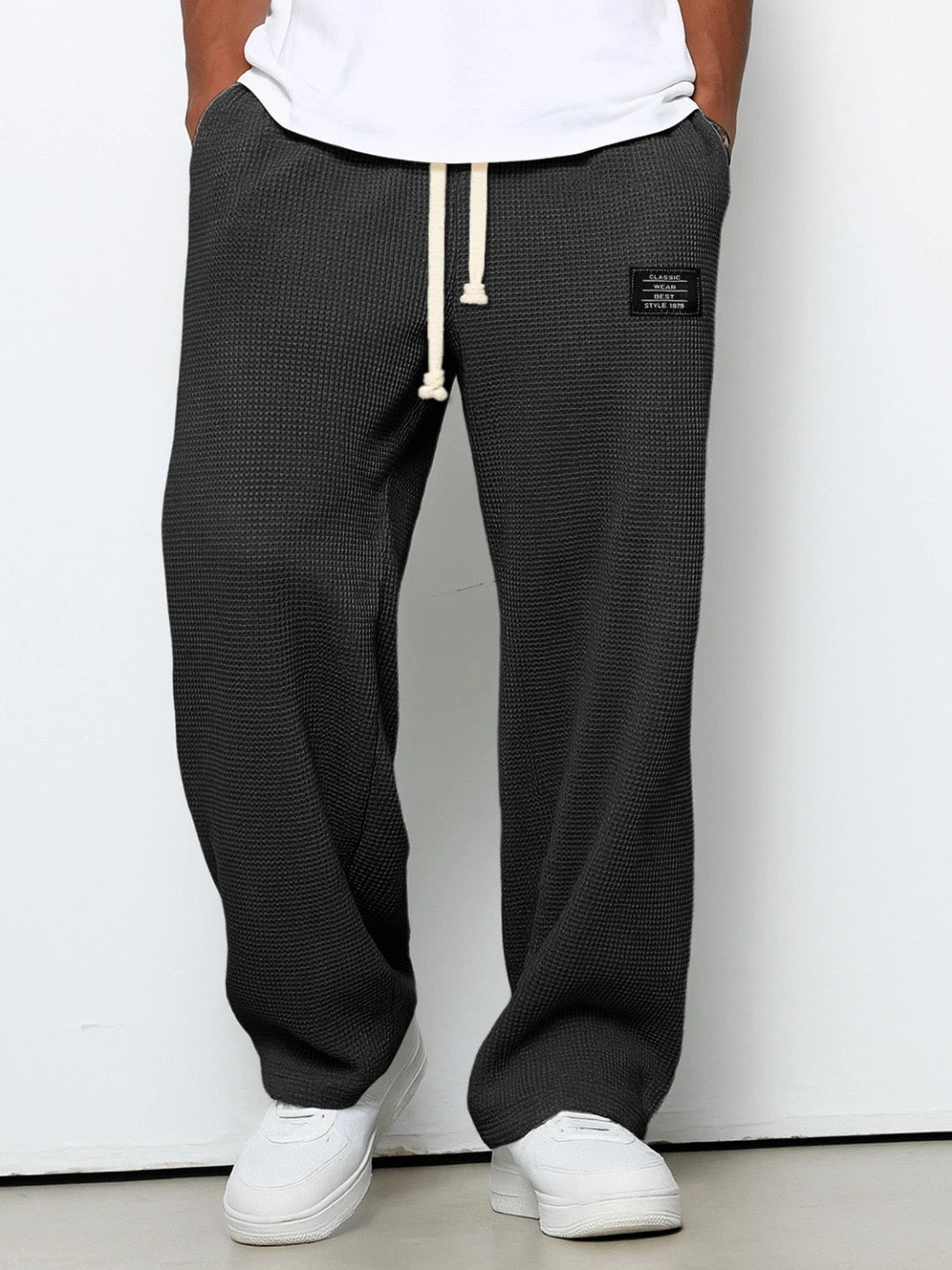 Nael Berlin | Lässige Herren-Freizeithose mit verstellbarem Bund (1 Kaufen, 1 GRATIS dazu)