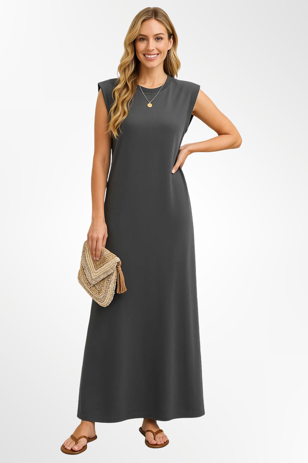 Mira | Langes Fließendes Kleid