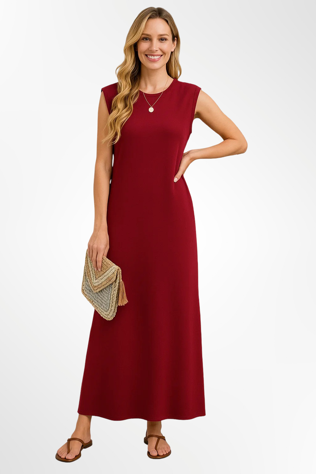 Mira | Langes Fließendes Kleid