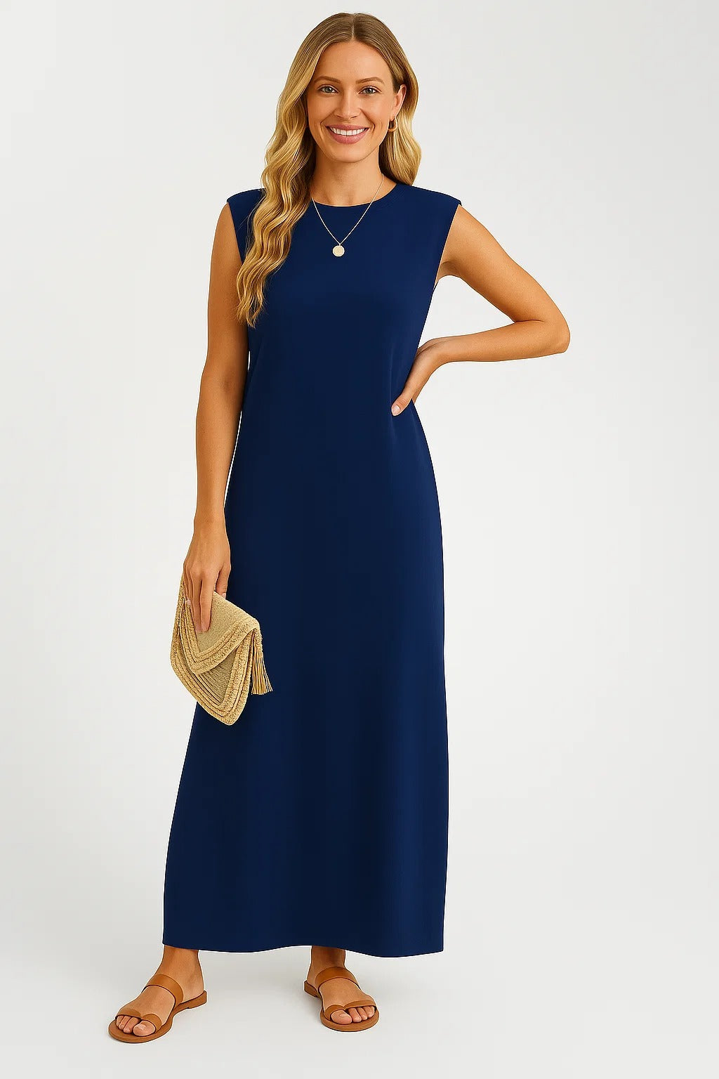 Mira | Langes Fließendes Kleid