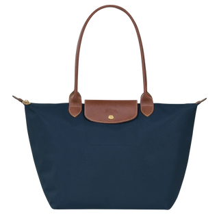 Klassische Tasche - Große Le Pliage Tote, Marineblau