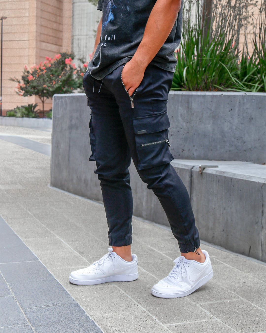 Nael Berlin | Schwarze Cargo-Hose (1 kaufen, 1 GRATIS dazu)