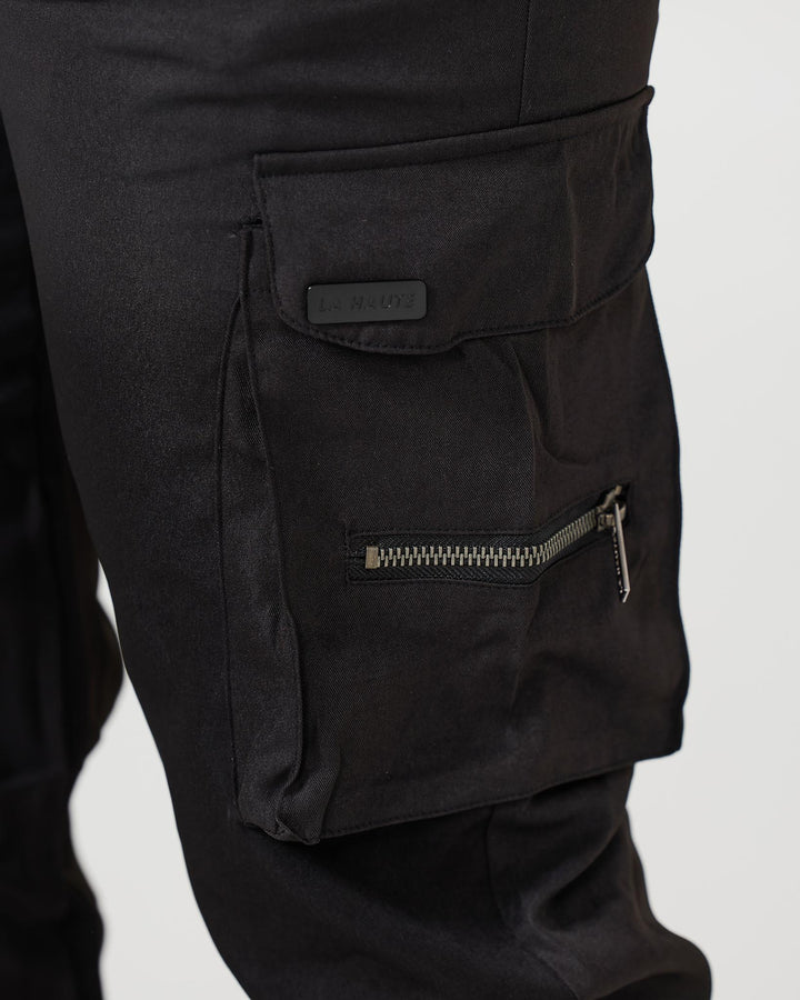 Nael Berlin | Schwarze Cargo-Hose (1 kaufen, 1 GRATIS dazu)