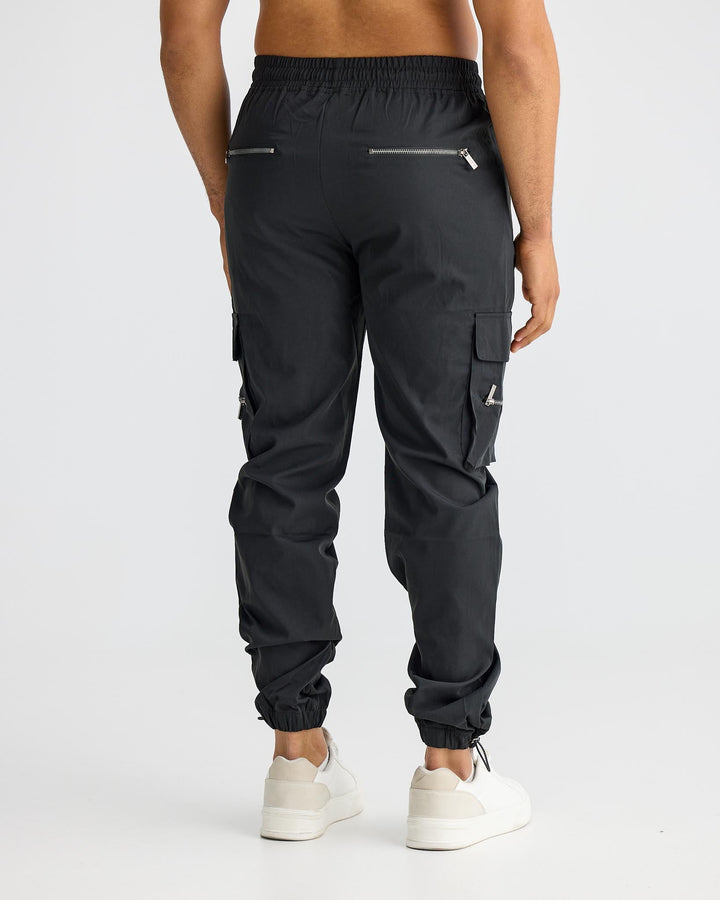 Nael Berlin | Schwarze Cargo-Hose (1 kaufen, 1 GRATIS dazu)