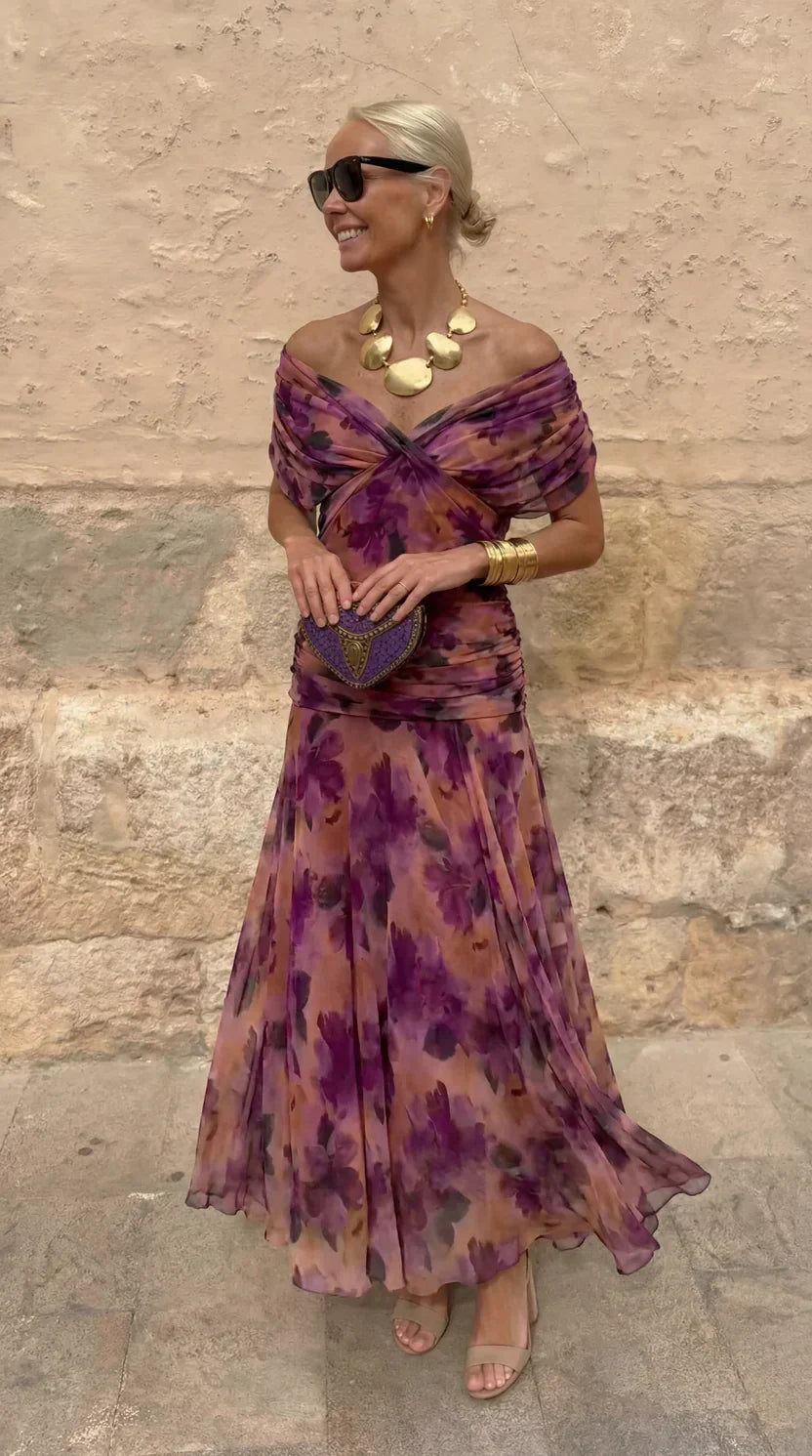 Hendrika | Florales Abendkleid