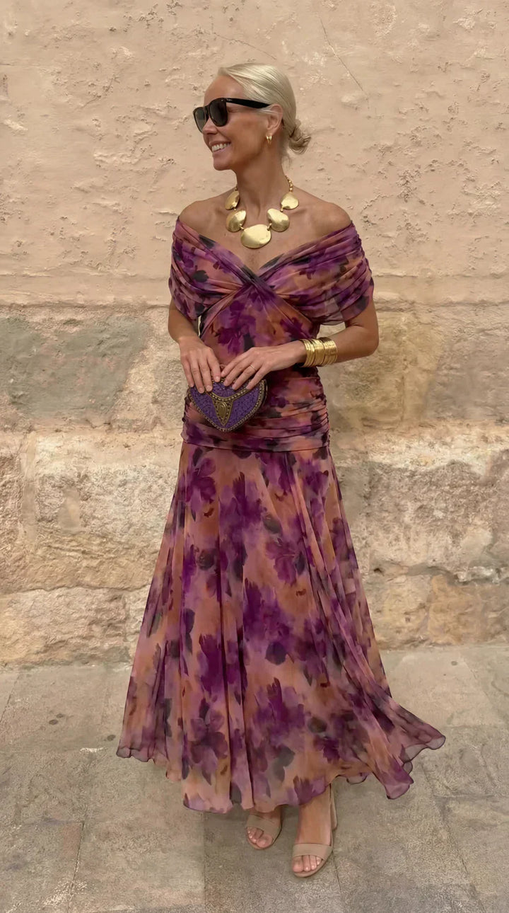 Hendrika | Florales Abendkleid