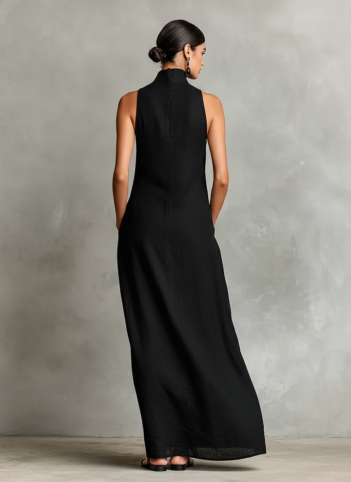 Caterina – Minimalistisches Maxikleid
