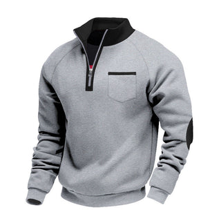 Nael Berlin | Herren-Fleece-Half-Zip-Pullover