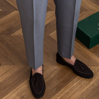Nael Berlin | Ellis - Klassische Hose Mit Hoher Taille Und Schnallenverschluss Für Herren