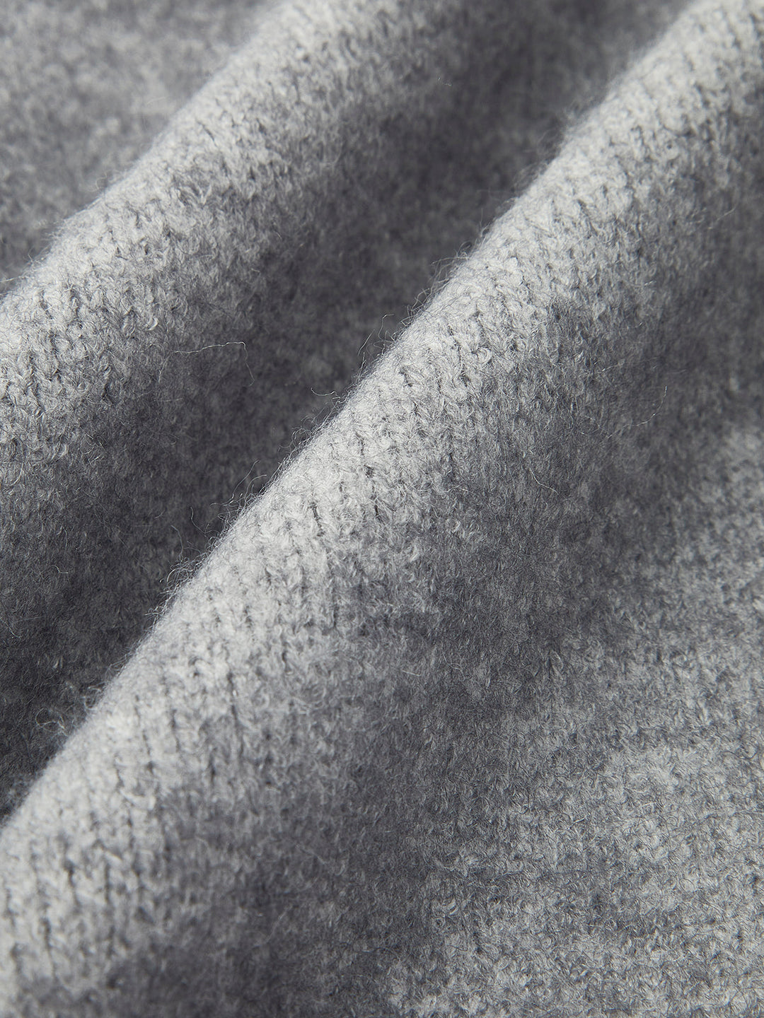 Oversized Strickjacke mit offenem Kragen