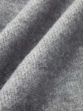 Oversized Strickjacke mit offenem Kragen