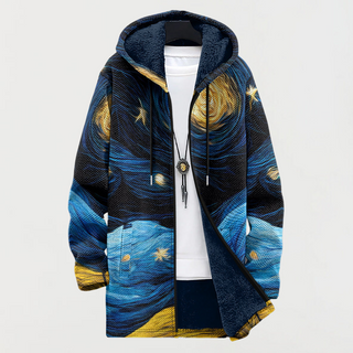 Harper | Mantel mit himmlischem Muster