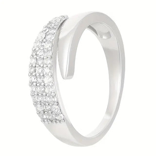 Aurelia | Eleganter Goldring mit funkelnden Steinen