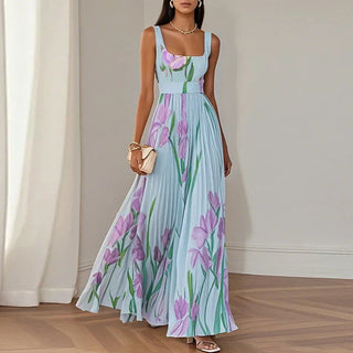 Oriah | Florales A-Linien-Maxikleid