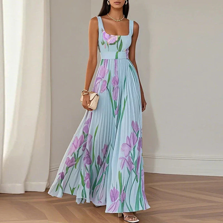 Oriah | Florales A-Linien-Maxikleid
