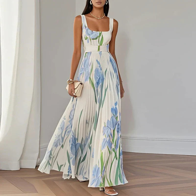 Oriah | Florales A-Linien-Maxikleid