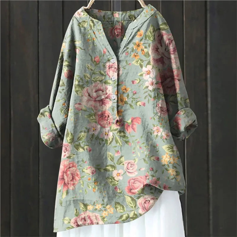 Mabell | Florale Charme-Bluse