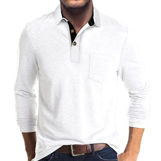 Nael Berlin | Herren Langarmshirt in Unifarbe