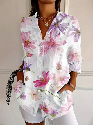 Astrid | Bunte Musterbluse