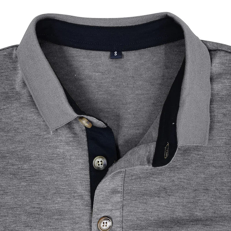 Nael Berlin | Herren Langarmshirt in Unifarbe