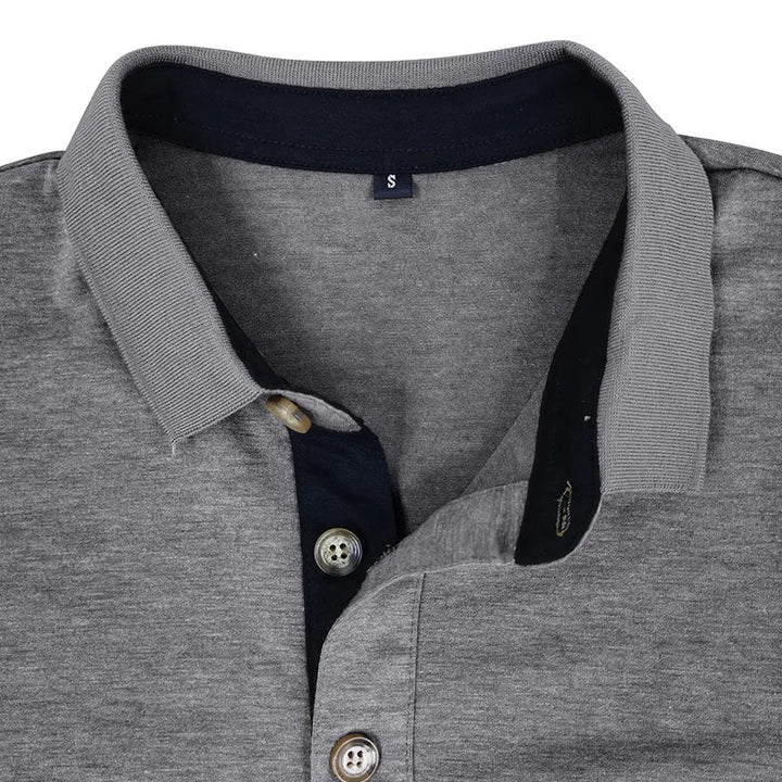 Nael Berlin | Herren Langarmshirt in Unifarbe