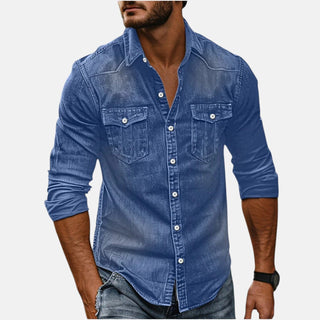 Nael Berlin | Vielseitiges und Trendiges Herren-Denimhemd