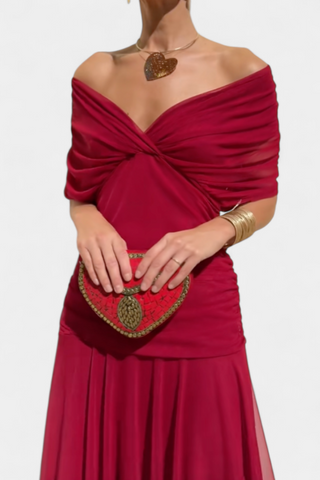 Hannah – Elegantes Blumen Langkleid