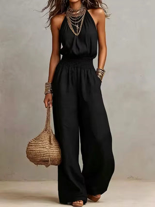 NAEL BERLIN | Eleganter Jumpsuit mit Halter Valeria