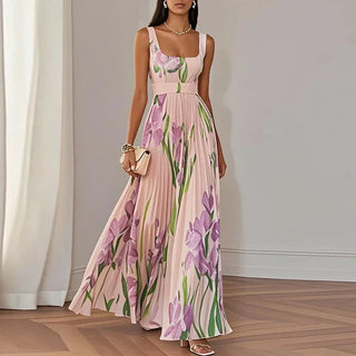 Oriah | Florales A-Linien-Maxikleid