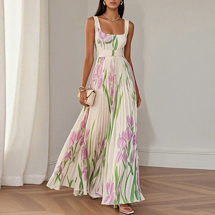Oriah | Florales A-Linien-Maxikleid