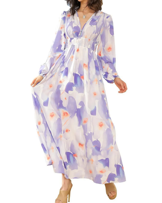 Celine | Feminines Kleid mit Blumenmuster