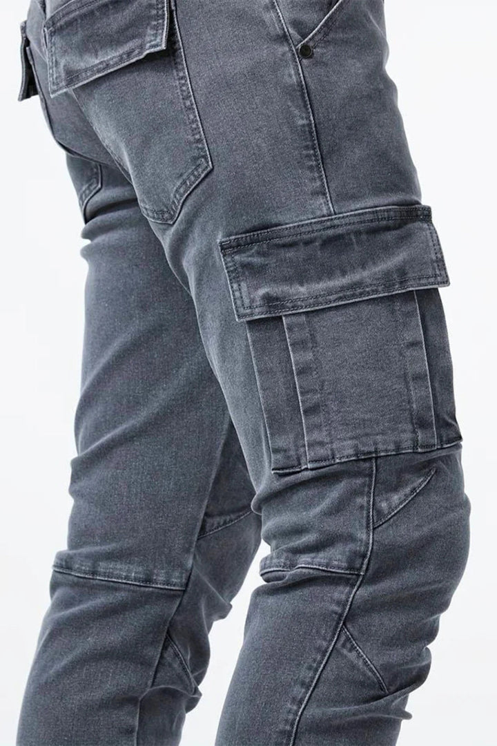 Nael Berlin | Cargo Jeans für Herren  (1 kaufen, 1 GRATIS dazu)