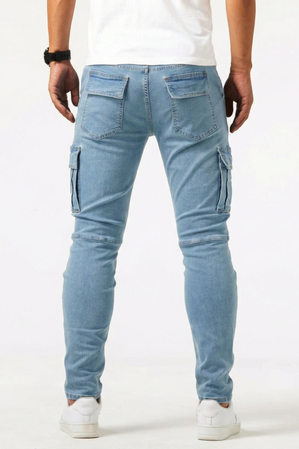 Nael Berlin | Cargo Jeans für Herren  (1 kaufen, 1 GRATIS dazu)