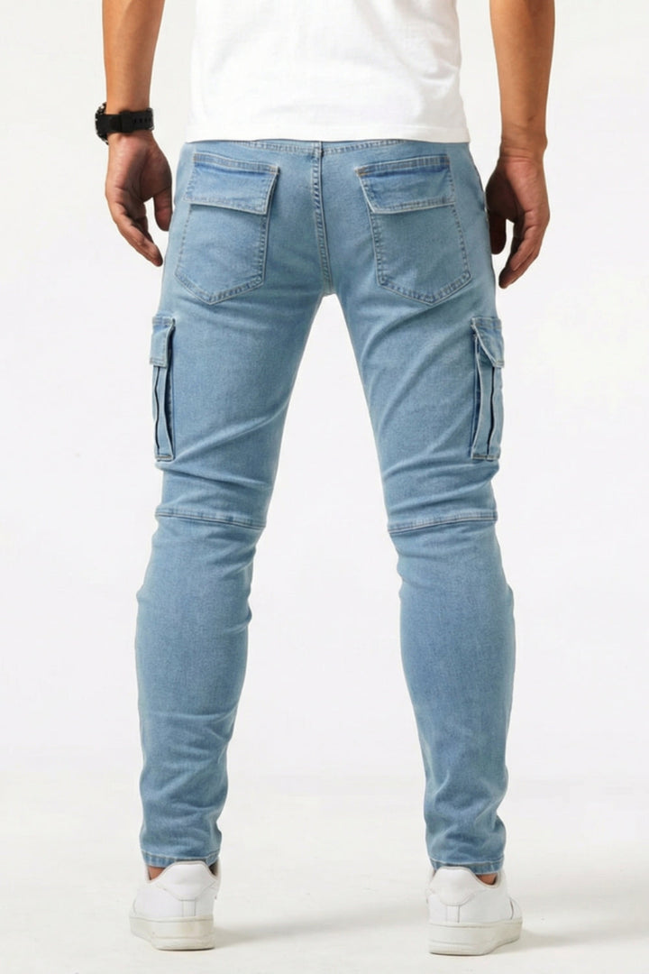 Nael Berlin | Cargo Jeans für Herren  (1 kaufen, 1 GRATIS dazu)