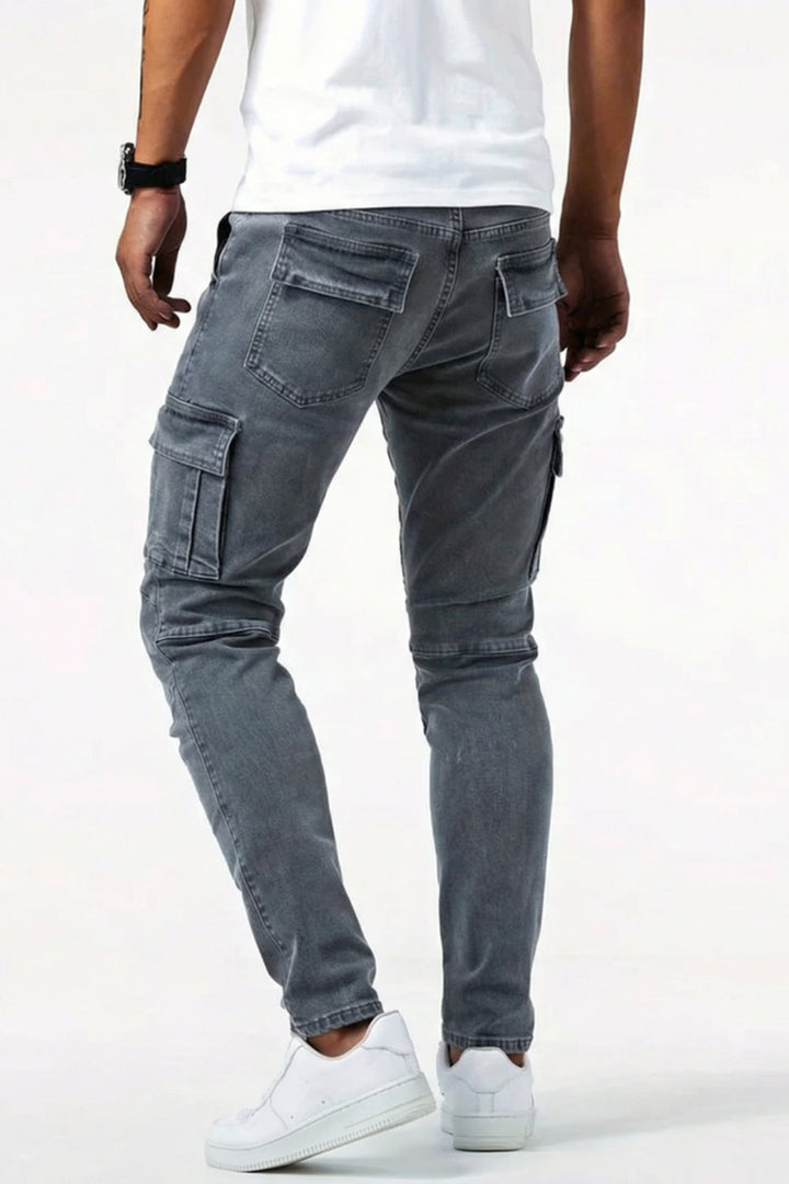 Nael Berlin | Cargo Jeans für Herren  (1 kaufen, 1 GRATIS dazu)