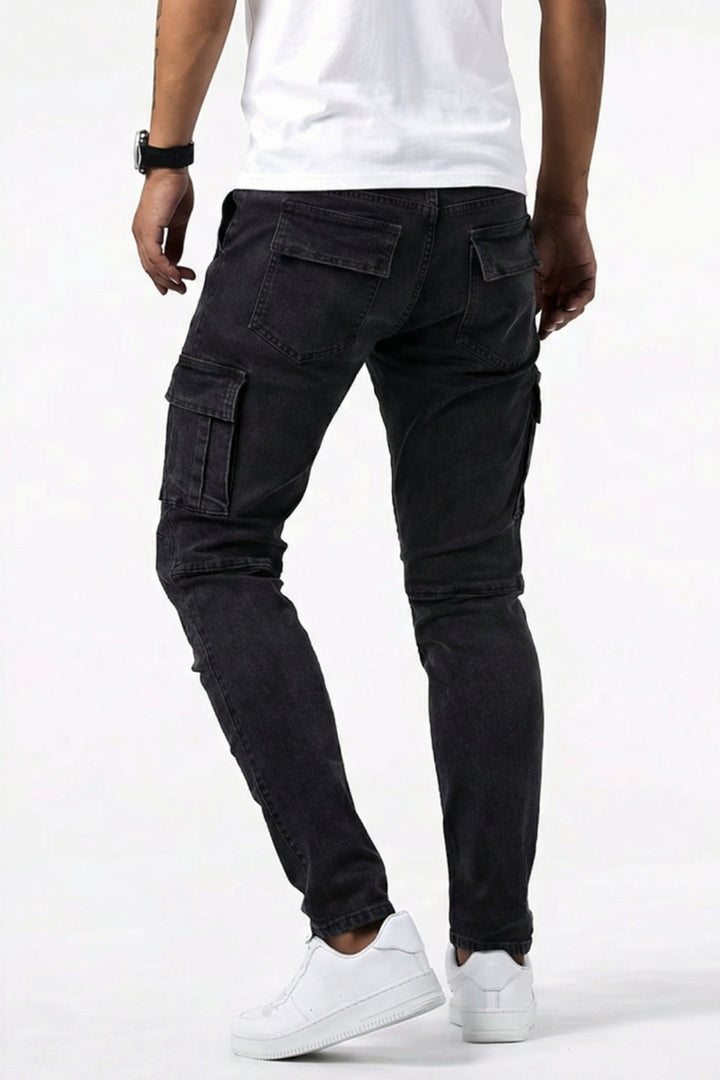 Nael Berlin | Cargo Jeans für Herren  (1 kaufen, 1 GRATIS dazu)