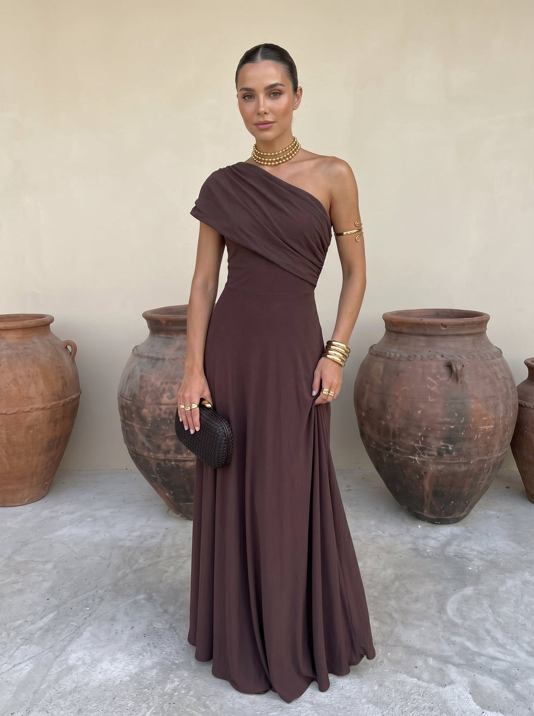 Toledo | Feminines Kleid aus Leinen-Seide