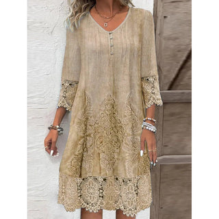 Timeless – Midikleid mit Spitze für Cocktailanlässe