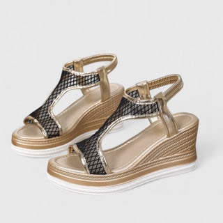 Jessica - Orthopädische Sandalen mit Absatz