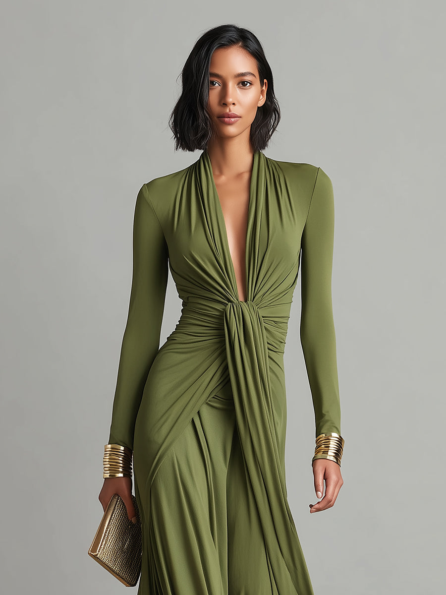 Veda | Fließendes Maxikleid