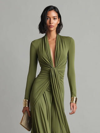 Veda | Fließendes Maxikleid