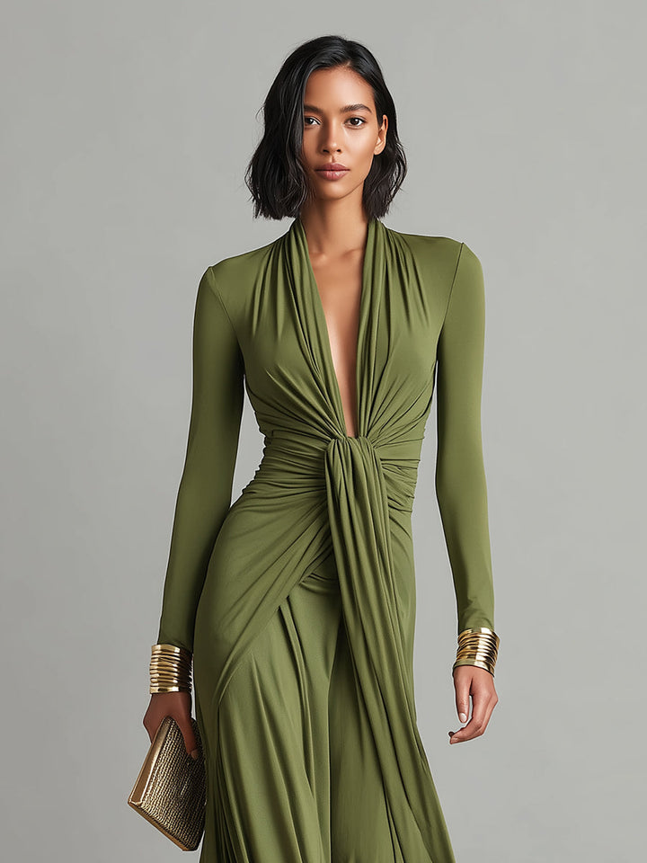 Veda | Fließendes Maxikleid