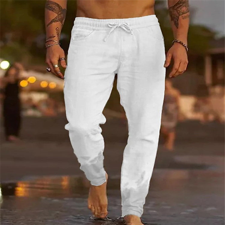 Nael Berlin | Lässige Herren Strandhose aus Baumwolle (1 kaufen, 1 GRATIS dazu)
