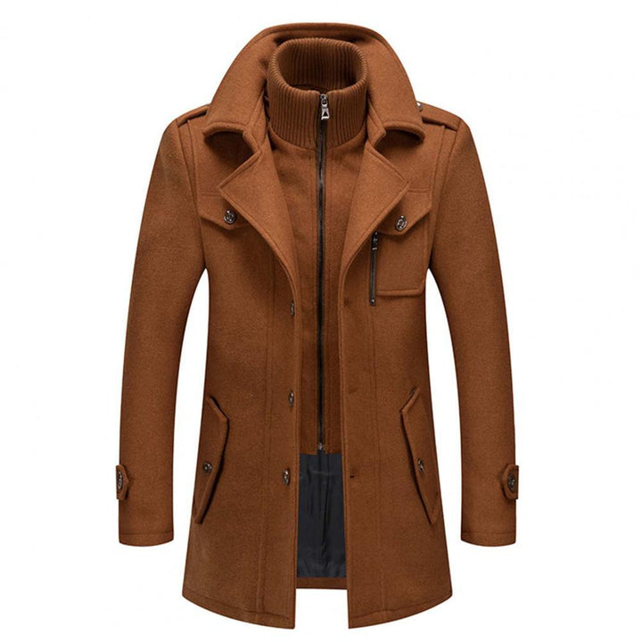 Nael Berlin | Luxuriöser Doppelkragen-Trenchcoat für Herren
