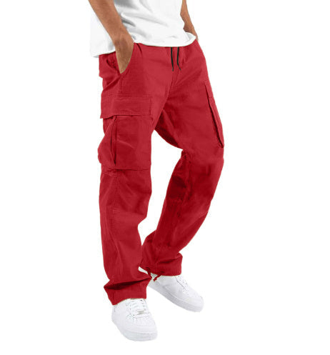 Nael Berlin | Herren Cargo-Hose mit weitem Schnitt – Freizeit & Utility-Hose
