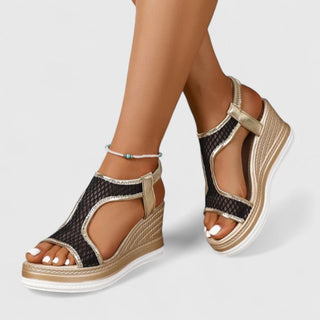 Jessica - Orthopädische Sandalen mit Absatz