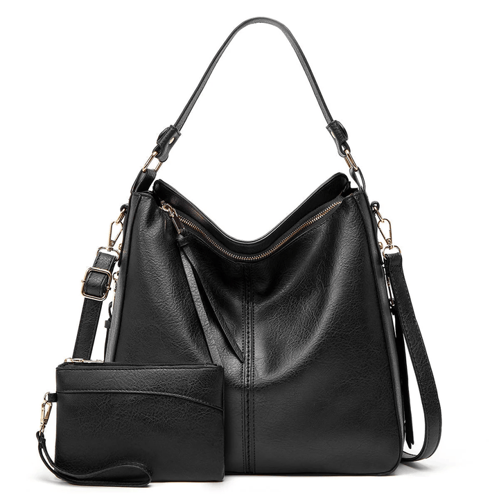 Étoile de Ville – Klassische Vintage-Lederhandtasche