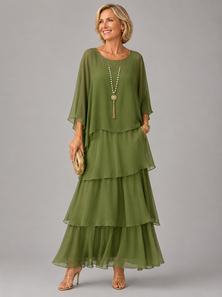 NAEL BERLIN | Elegantes Fließendes Maxikleid Lara