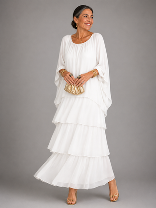 NAEL BERLIN | Elegantes Fließendes Maxikleid Lara