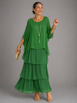NAEL BERLIN | Elegantes Fließendes Maxikleid Lara